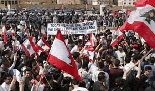 Protest against Syrian occupation